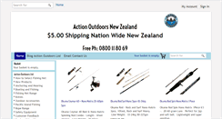 Desktop Screenshot of actionoutdoors.kiwi